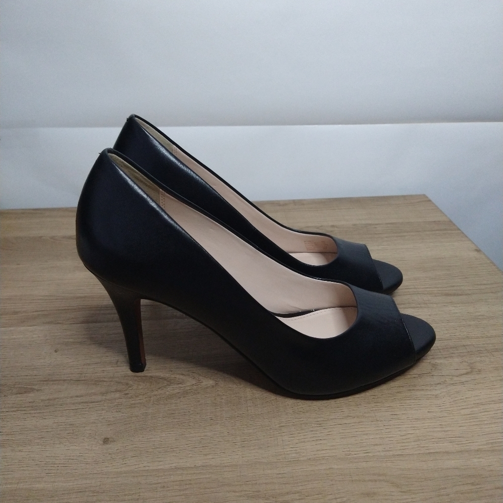 Cole Haan Harlow Open Toe Pumps
